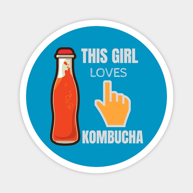 Kombucha Love Magnet by Spinx1